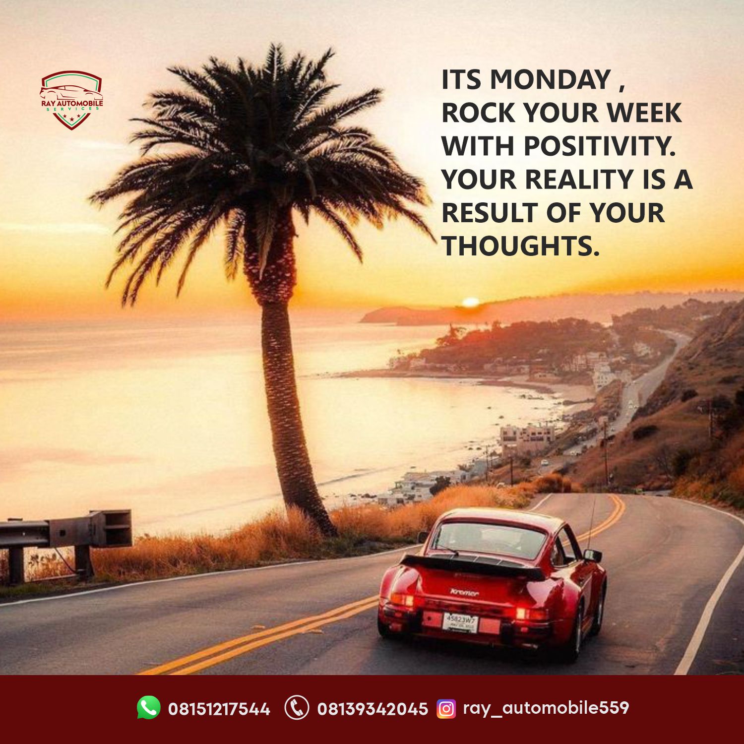 MONDAY POST RAY-AUTO