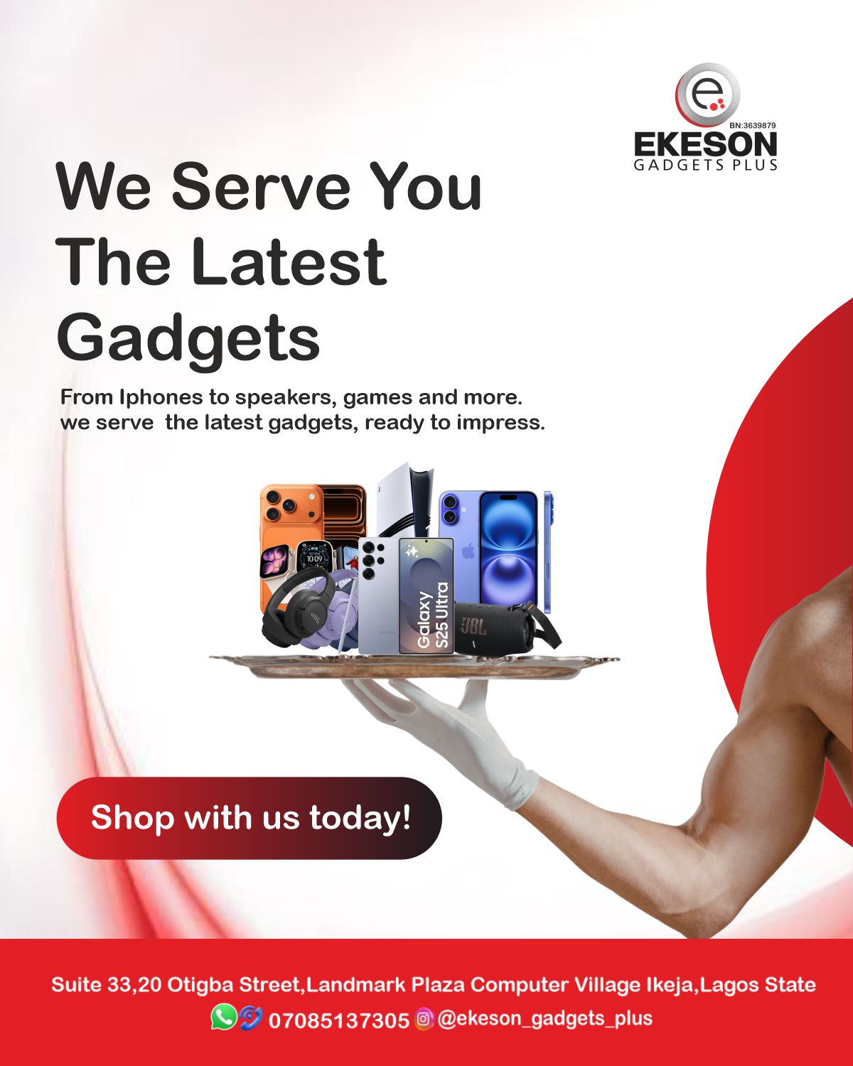 WE SERVE YOU